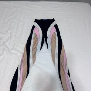 Mugler spiral leggings